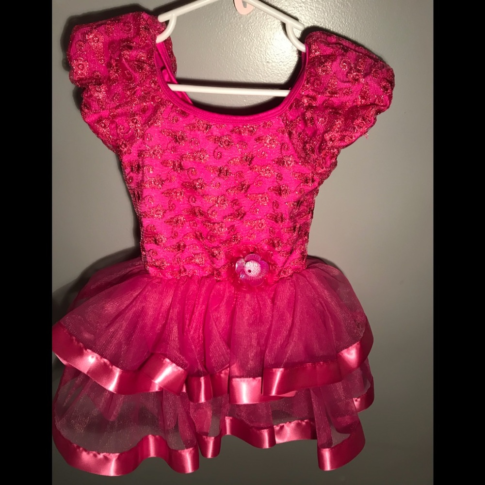Dance custom- sequin and Tull leotard